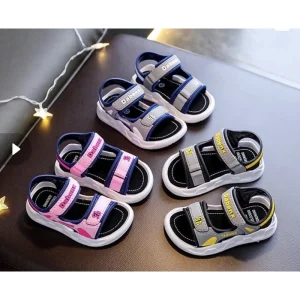 Sandal quai hậu cho bé cao su siêu mềm